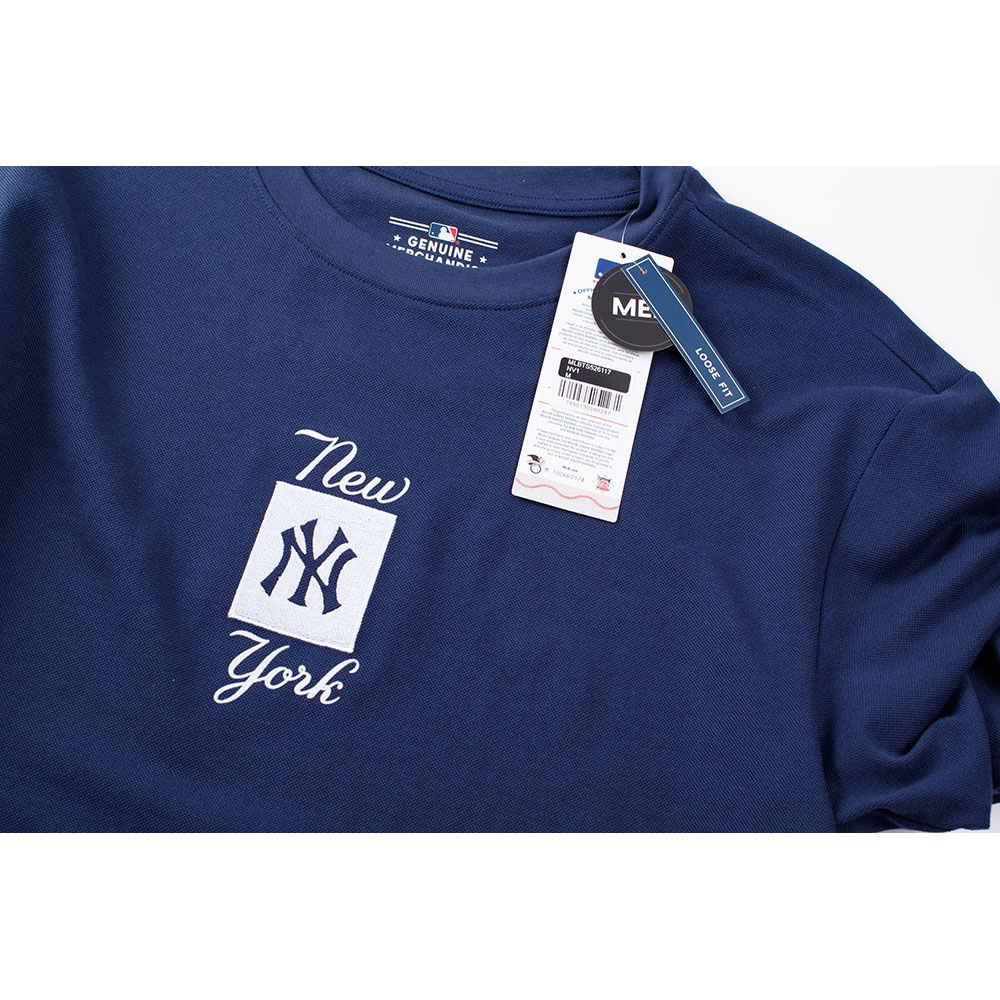 Polo deportivo Varon New York Yankees MLB BOX LOGO (MLBTS526117-NV1) - Imagen 7