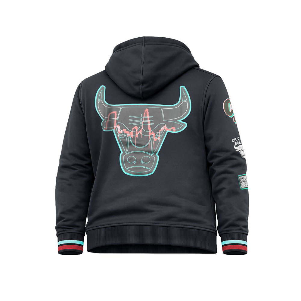 Hoodie Varon Chicago Bulls NBA (NBAHD526108-BK3) - Imagen 2