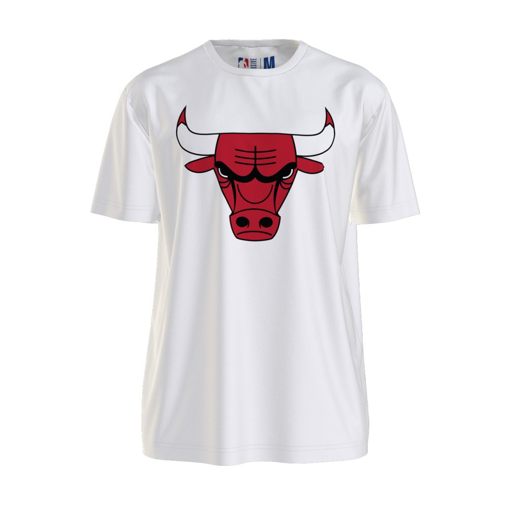 Polo casual Varon Chicago Bulls NBA (NBATS521000-WHT)