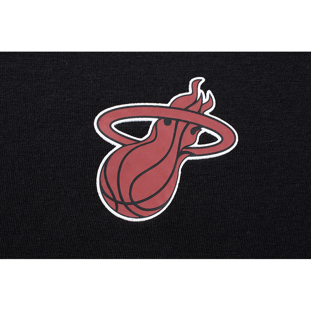 Polo Varon Miami Heat NBA FEXPRO (NBATS525105-BK2) - Imagen 3