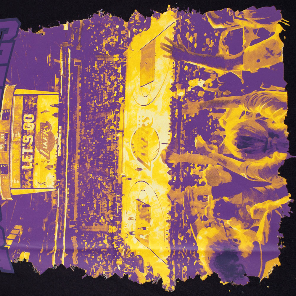 Polo Varon Los Angeles Lakers NBA (NBATS526101-BK1) - Imagen 3