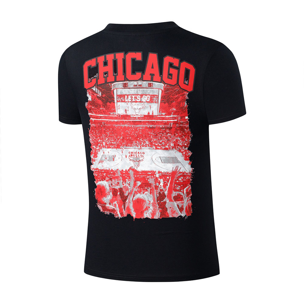 Polo Varon Chicago Bulls NBA (NBATS526101-BK2) - Imagen 2