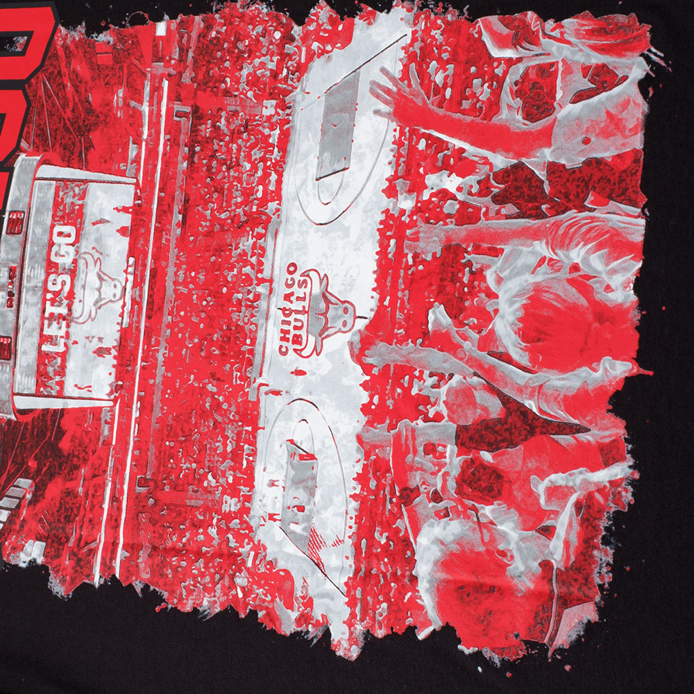 Polo Varon Chicago Bulls NBA (NBATS526101-BK2) - Imagen 3