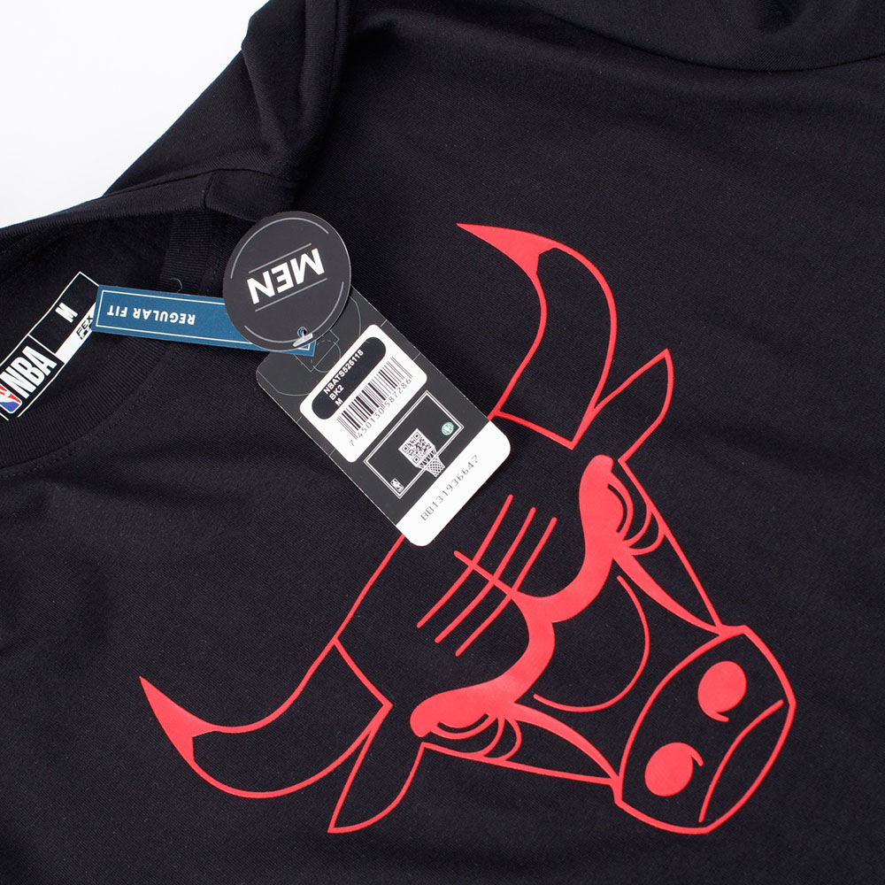 Polo Varon Chicago Bulls NBA (NBATS526118-BK2) - Imagen 6