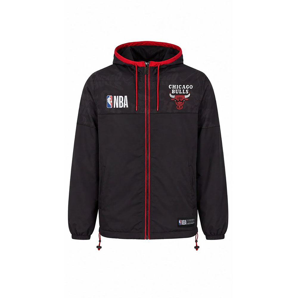 Casaca cortaviento Varon Chicago Bulls Overtag windrunner NBA (NBAWR526203-BK3)