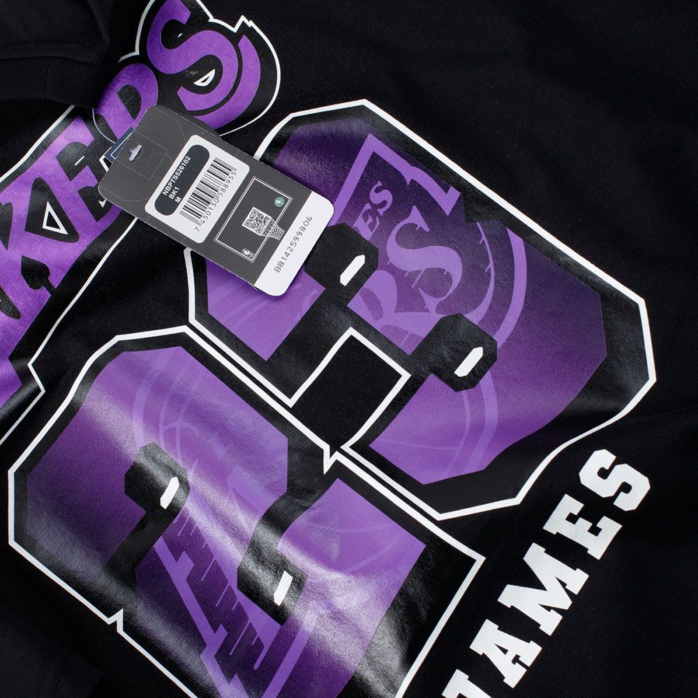 Polo Varon Los Angeles Lakers NBA (NBPTS526102-BK1) - Imagen 4