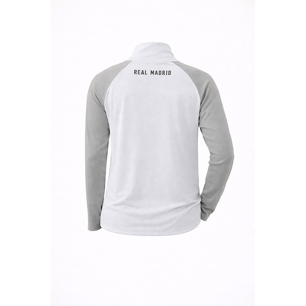 Chaqueta Varon 1/4 zip Real Madrid (RMDLS526102-WH1) - Imagen 2