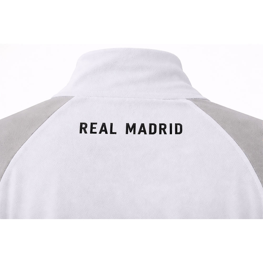 Chaqueta Varon 1/4 zip Real Madrid (RMDLS526102-WH1) - Imagen 4
