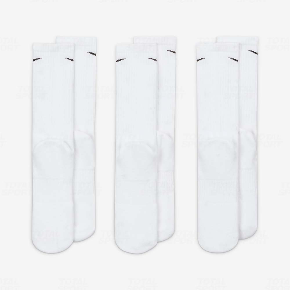 Medias Varon Nike Everyday Cushioned (3 pack) (SX7664-100) - Imagen 3