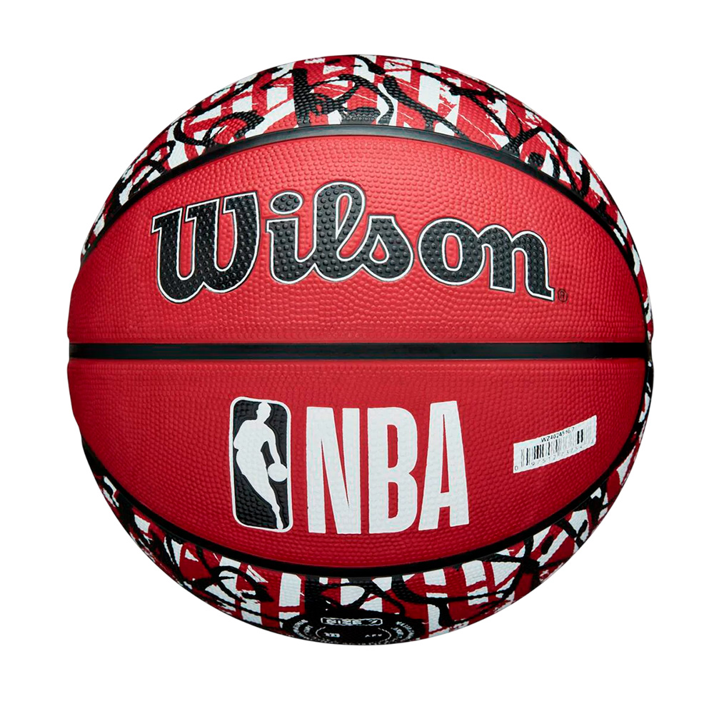 Pelota de basket Wilson NBA Graffiti Miami Heat NO.7 (WZ4024516-XB7) - Imagen 3